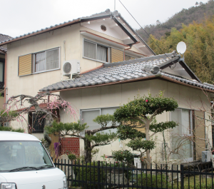 外壁塗装工事　(近江八幡市　T様邸　養生施工)