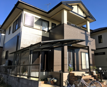 【日当たり良好のお家】近江八幡/屋根・外壁塗装