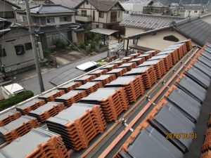 お天気回りに恵まれたお家4⃣　(近江八幡市　O様邸　屋根葺き替え工事)