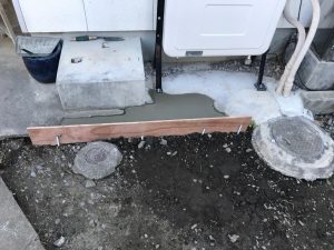 漏水工事。止水大成功！