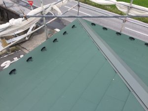 屋根カバー工程