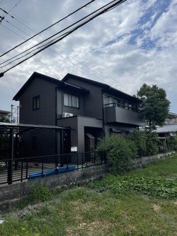 【かっこよさが際立つお家】近江八幡/屋根カバー・外壁塗装