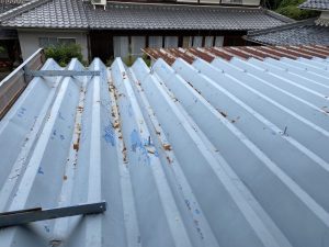 金属折半屋根塗装
