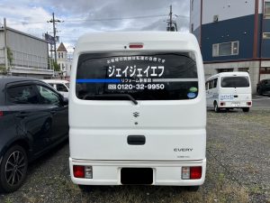 営業車走ってます！