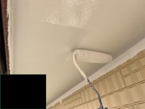 軒天塗装/鼻隠し塗装　草津市・屋根外壁塗装