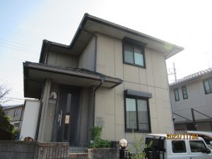 完工　近江八幡市・外壁塗装