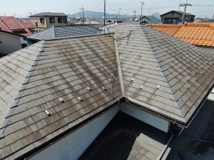 屋根カバ―工事のご相談　近江八幡市