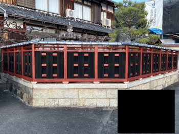 近江八幡市/塀塗装